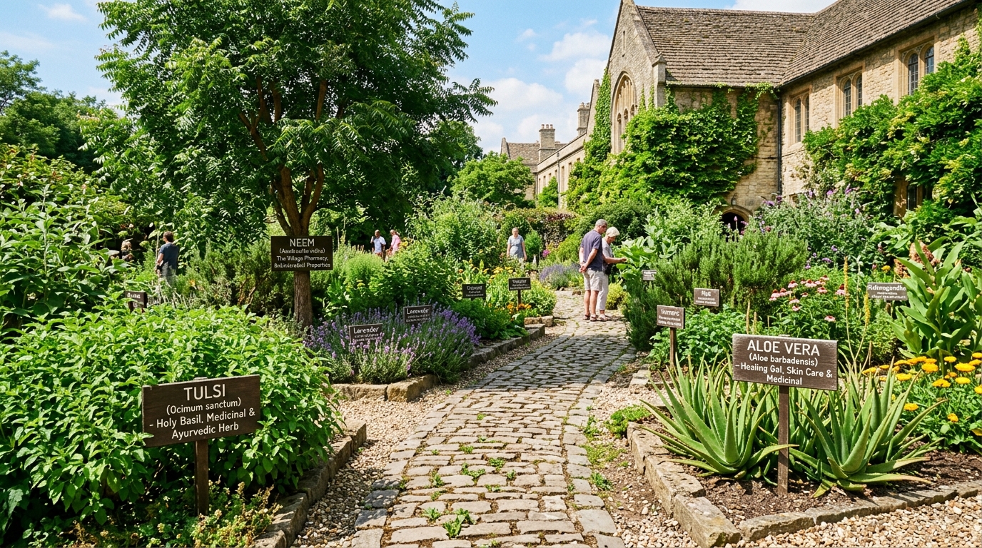Dedicated Herbal Garden